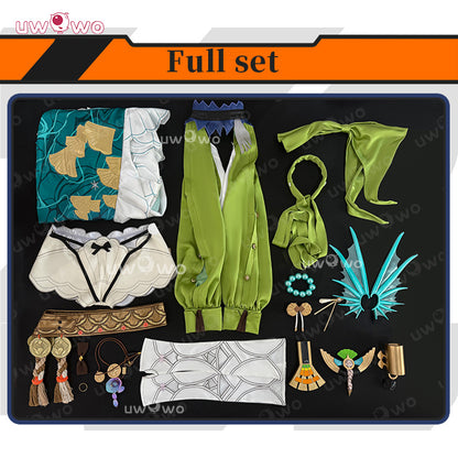 Uwowo Collab Series: Game Zenless Zone Zero/ZZZ Cecilia Cosplay Costume XS-2XL