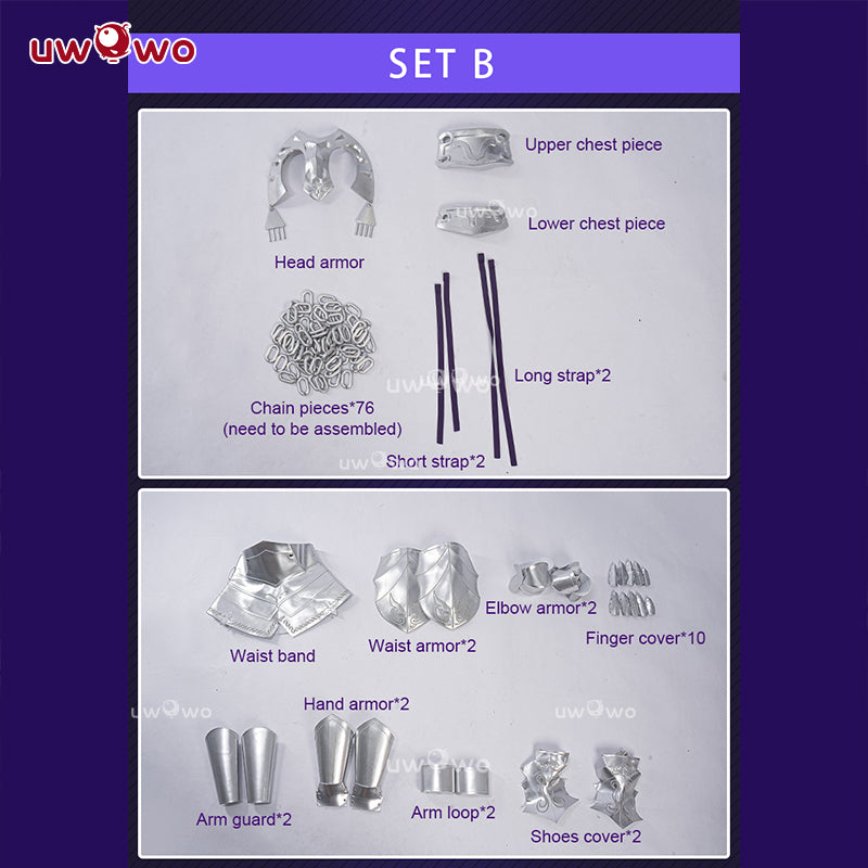 【Pre-sale】Uwowo Game Fate/Grand Order FGO Jeanne d'Arc Stage 2 Battle Suit Cosplay Costume