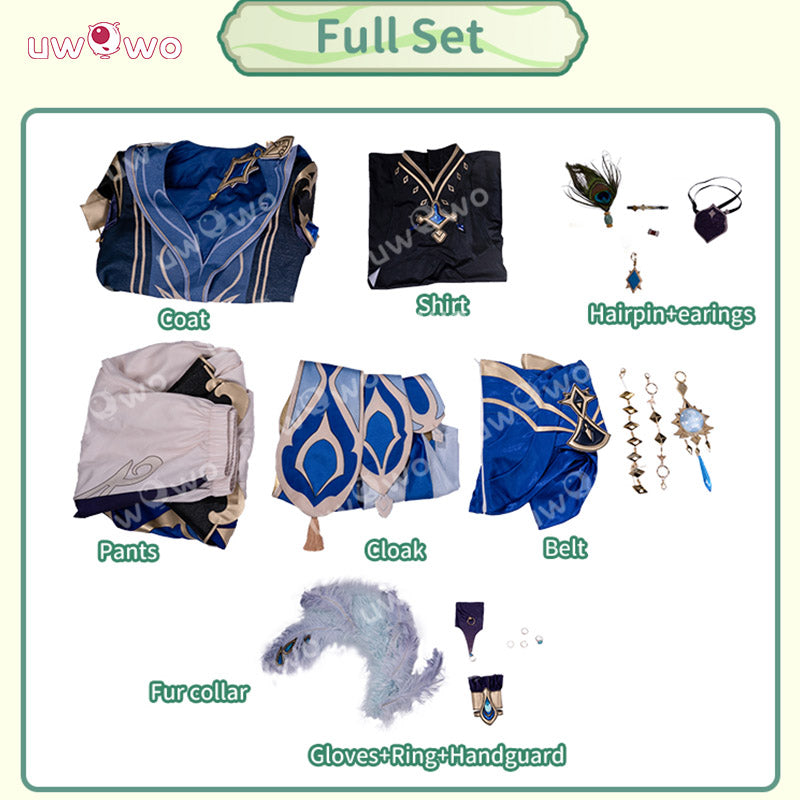 【Pre-sale】Uwowo Collab Series: Genshin Impact Kaeya Sailwind Shadow Cosplay Costume