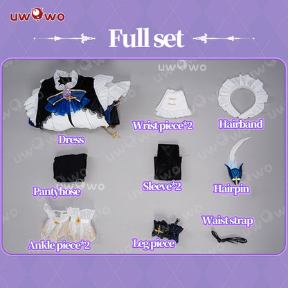 【Pre-sale】Uwowo Genshin Impact Fanart Clorinde Maid Cosplay Costume