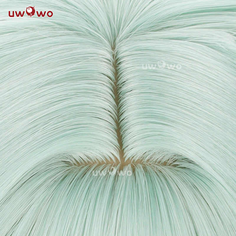 【Pre-sale】Uwowo V Singer Cute Bunny Cosplay Wig Middle Light Green Hair