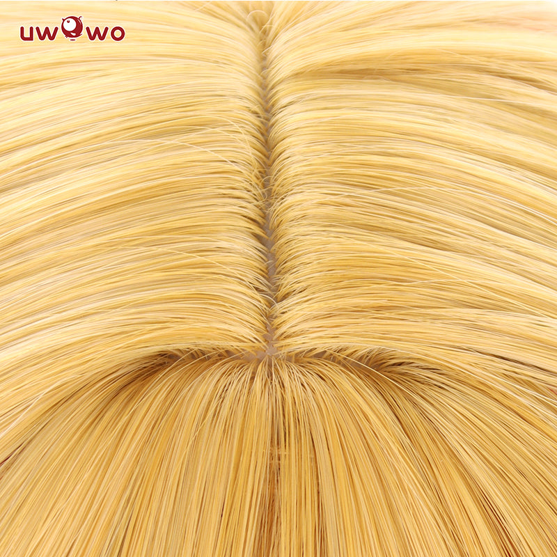 Uwowo Anime Oshi no Ko Cosplay Wig Ruby Hoshino Cosplay Wig Yellow Long Hair