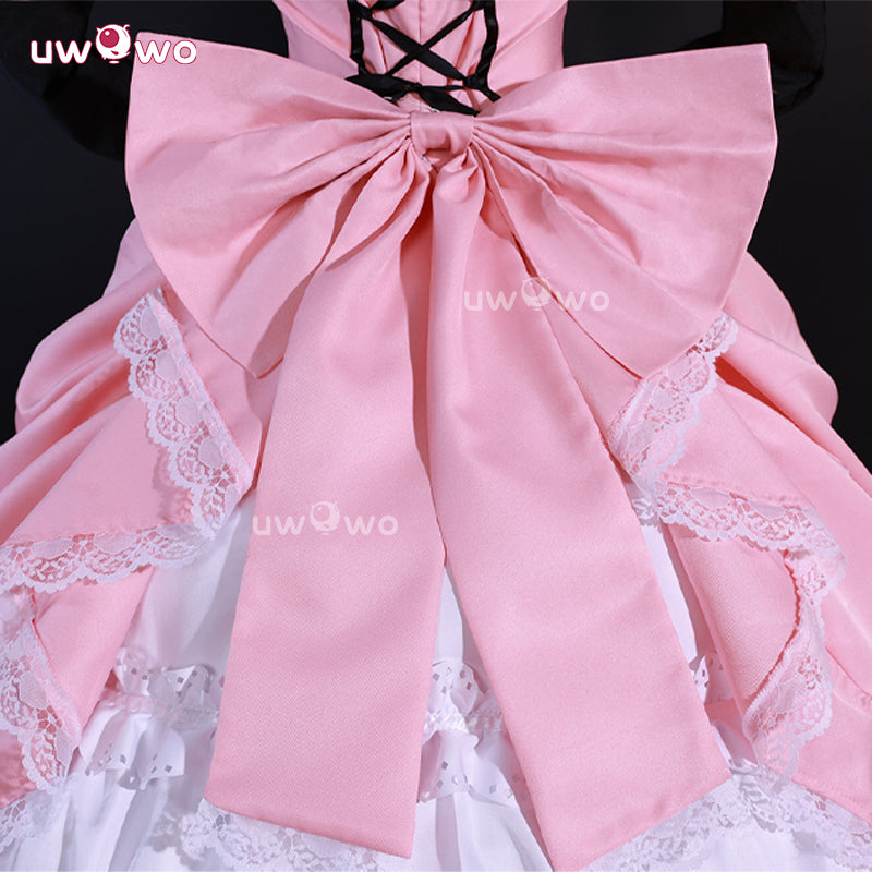 Uwowo Collab Series: Anime Black Butler Robin Ciel Pink Gown Cospaly Costume