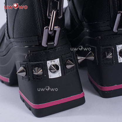 Uwowo Zenless Zone Zero/ZZZ Cissia Thiren Snake Cosplay Shoes