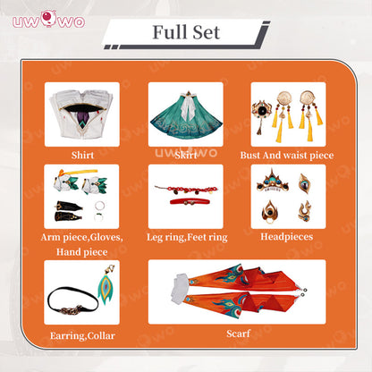 【Clearance】Uwowo Collab Series: Game Honkai Star Rail HSR Yunli Yun Li Cosplay Costume