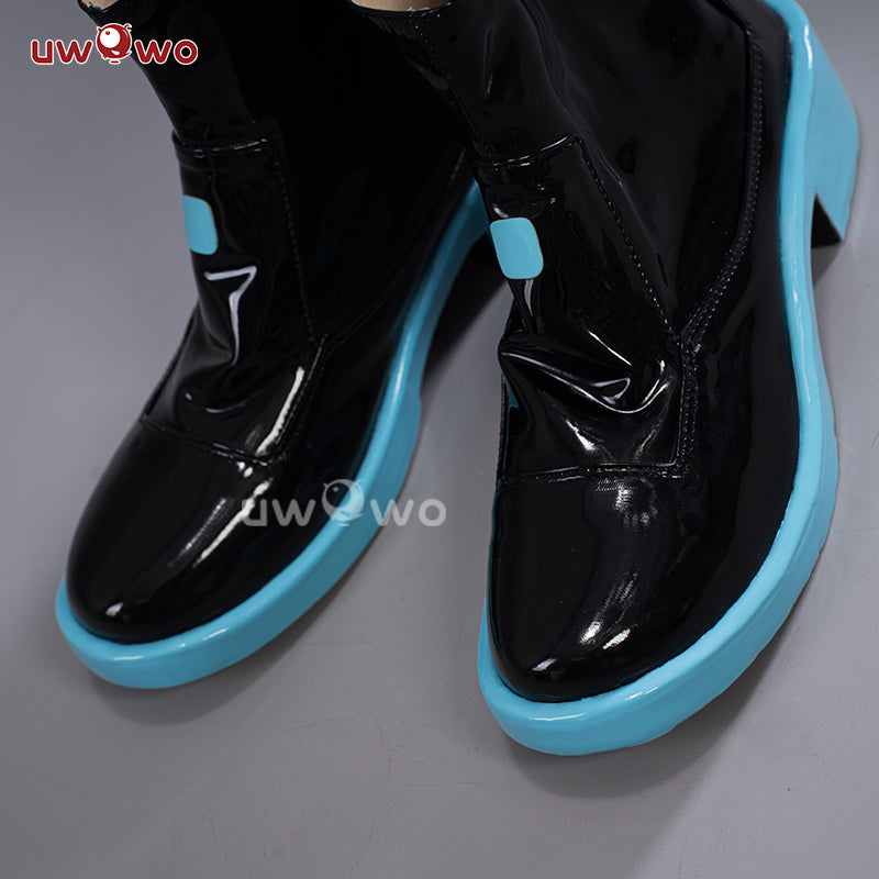 Uwowo Vocal V Singer Costume Classic Original Cosplay Shoes Boots
