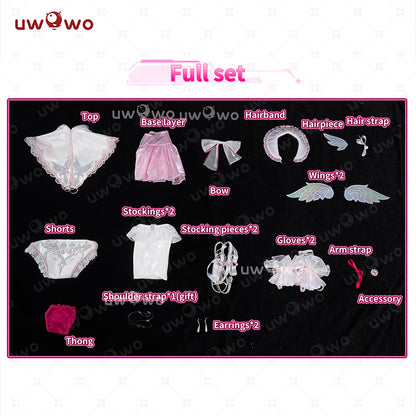 JUL PRESALE Uwowo Game NIKKE Dorothy Angelic Maid Fanart Cosplay Costume S-3XL