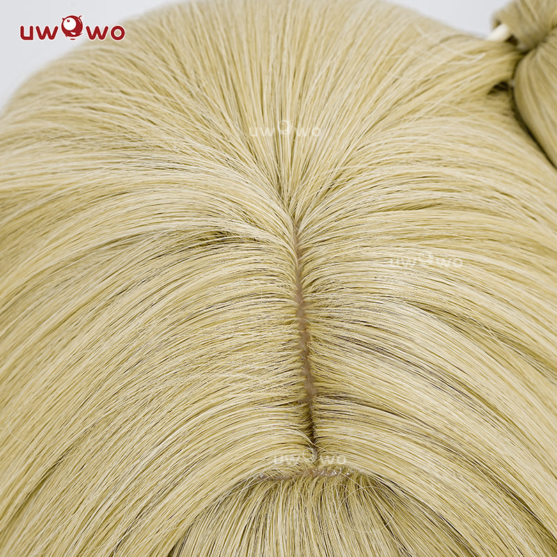 【Pre-sale】UWOWO Game Zenless Zone Zero ZZZ Burnice Whita Cosplay Wig Middle Yellow Hair