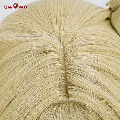 UWOWO Game Zenless Zone Zero ZZZ Burnice Whita Cosplay Wig Middle Yellow Hair