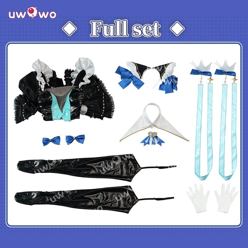 Uwowo Collab Series: Azur Lane Cheshire Magical Girls Project Cosplay Costume XS-2XL