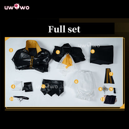 Uwowo Collab Series: Game Wuthering Waves Female Rover Night Tales Dress WuWa Halloween Cosplay Costume S-2XL