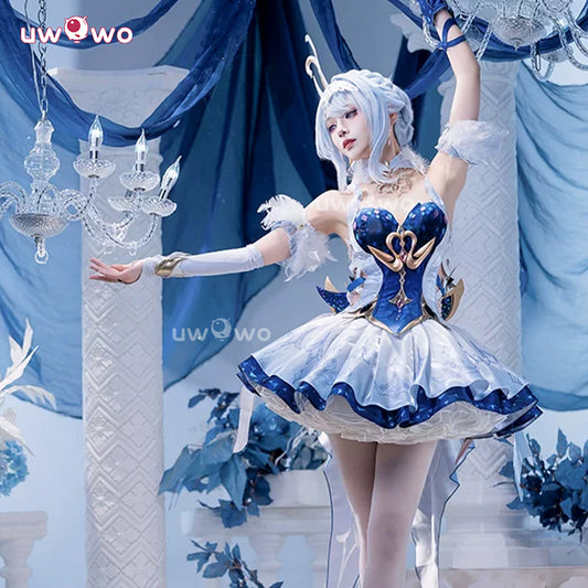 Uwowo Collab Series: Premium Genshin Impact Odette Ballet Cosplay Cosutme XS-2XL