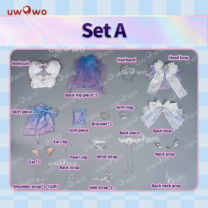 SEPT PRESALE Uwowo  Game Zenless Zone Zero Remielle Dan Swimsuit Seashade Pas Seul Cosplay Costume