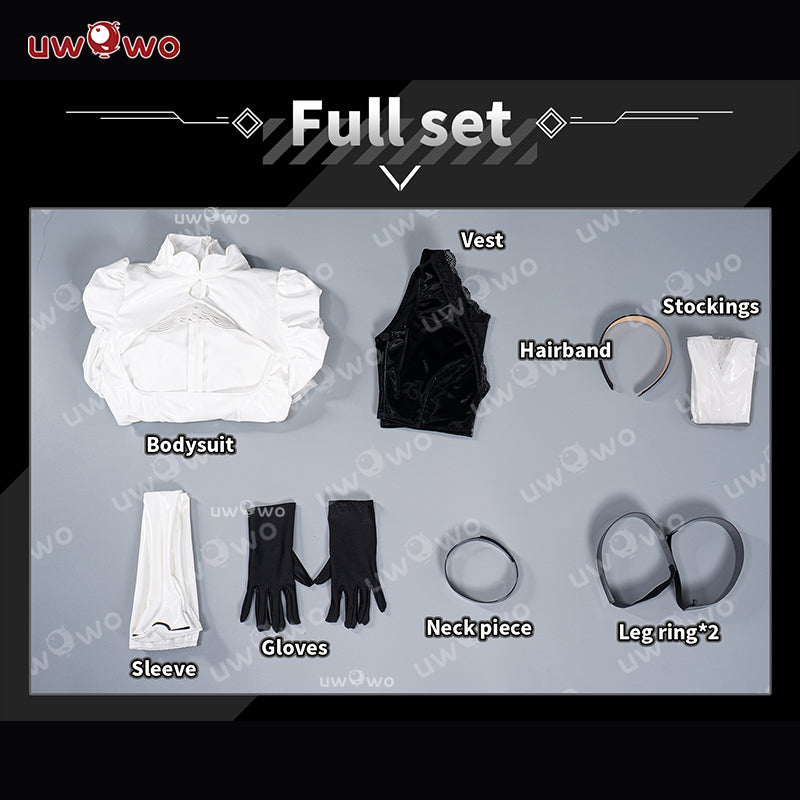 AUG PRESALE Uwowo Azur Lane Collab 2B [B]rief respite Cosplay Costume
