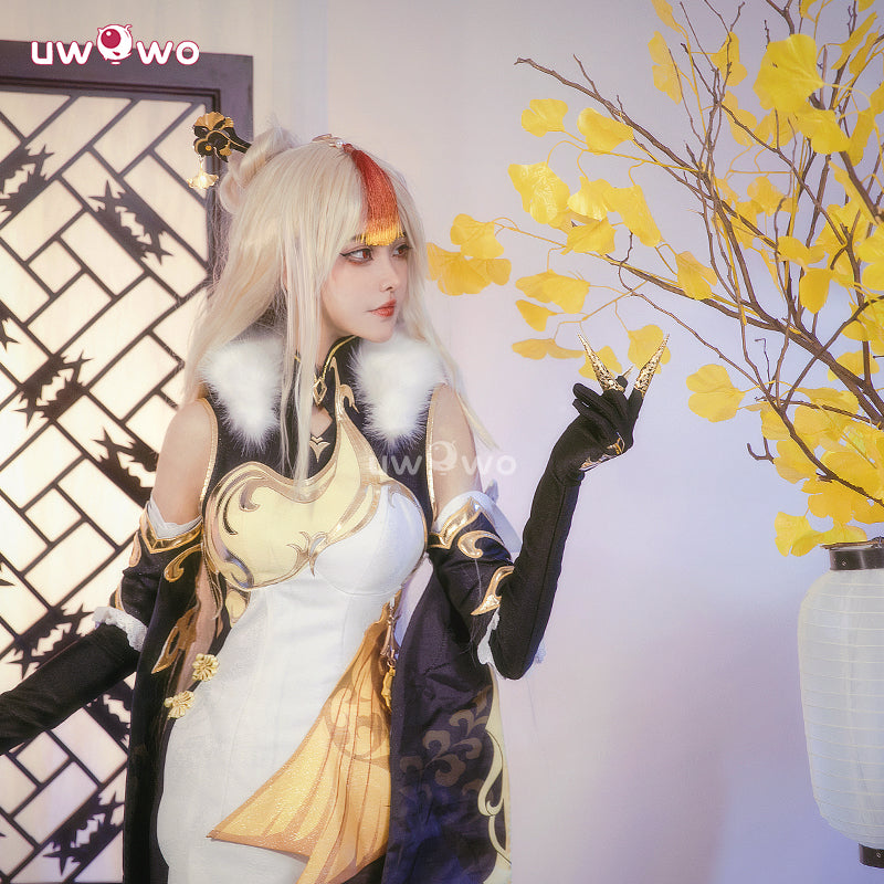 【Pre-sale】Uwowo Game Genshin Impact Ningguang Ning Guang Cosplay Costume