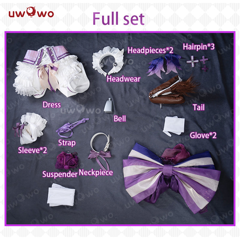 【Pre-sale】Uwowo Azur Lane Fanart Kashino Maid Boudoir Cosplay Costume