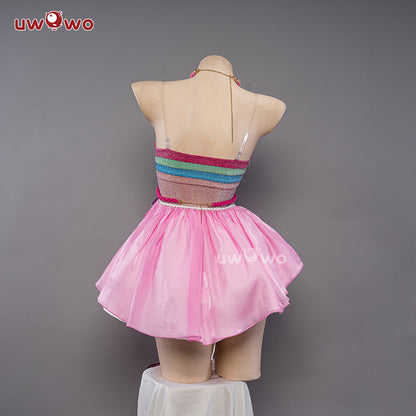 S-3XL Uwowo Flora Cosplay Princess Wings Cosplay Fairy Club Costumes