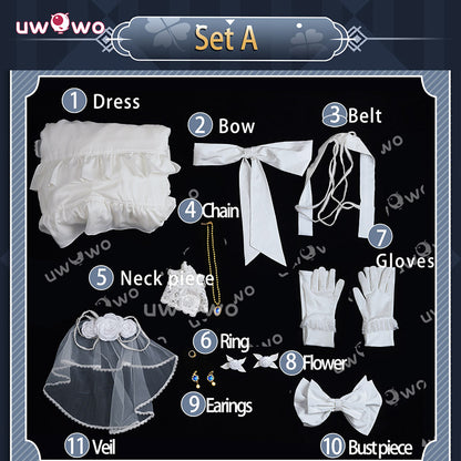 Uwowo Collab Series: Game Identity V Promised Day Bloody Queen Mary Cosplay Costume
