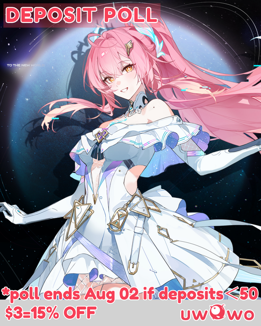 Uwowo Deposit Poll - Game Wuthering Waves WuWa Aemeath Concert 2026 Cosplay Costume