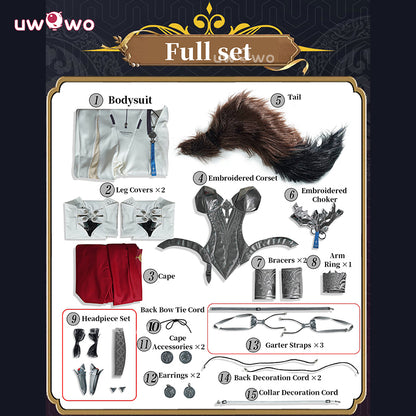 Uwowo Collab Series: Wuthering Waves Lupa Cosplay Costume S-2XL