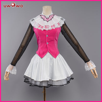 S-3XL INSTOCK Uwowo Upgrade Draculaura G1 Pink Suit Vampire Anime Female Halloween Cosplay Costumes