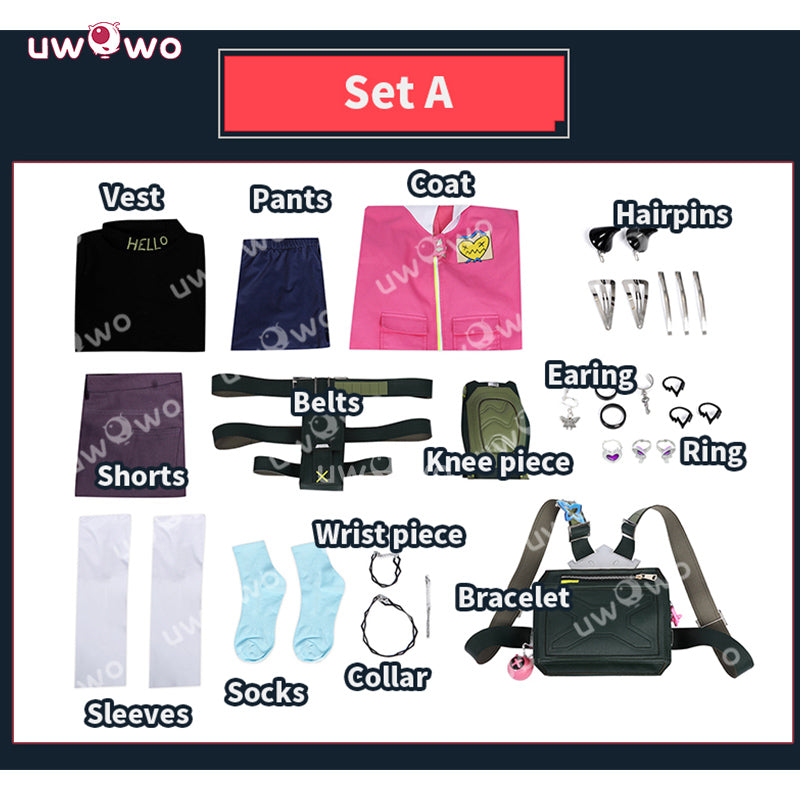 Uwowo Collab Series:Game Valorant Clove Cosplay Costume