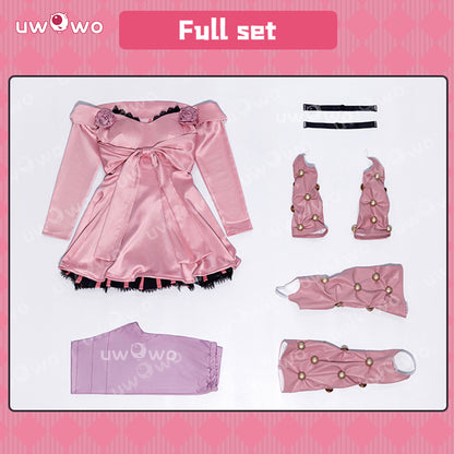 Uwowo Collab Series: Anime SBR Steel Maiden Pink Lucy Cosplay Costume S-2XL