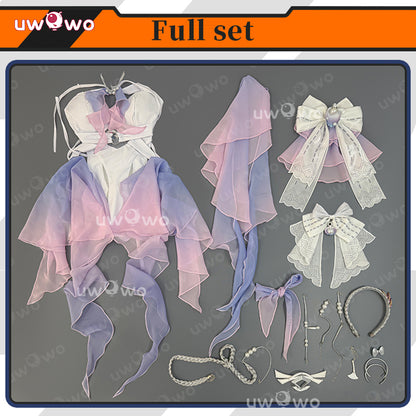 Uwowo Collab Series: Game Zenless Zone Zero Remielle Dan Swimsuit Seashade Pas Seul Cosplay Costume XS-2XL