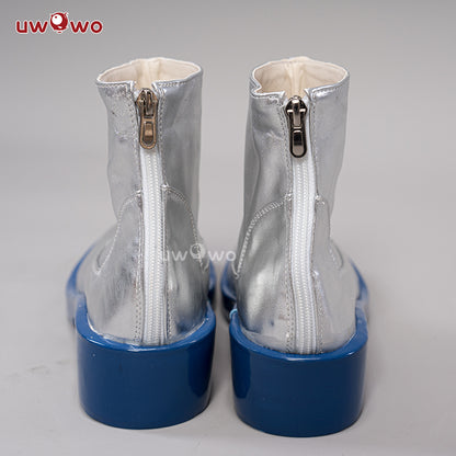 Uwowo V singer  Snow Girl Cosplay Shoes Boots