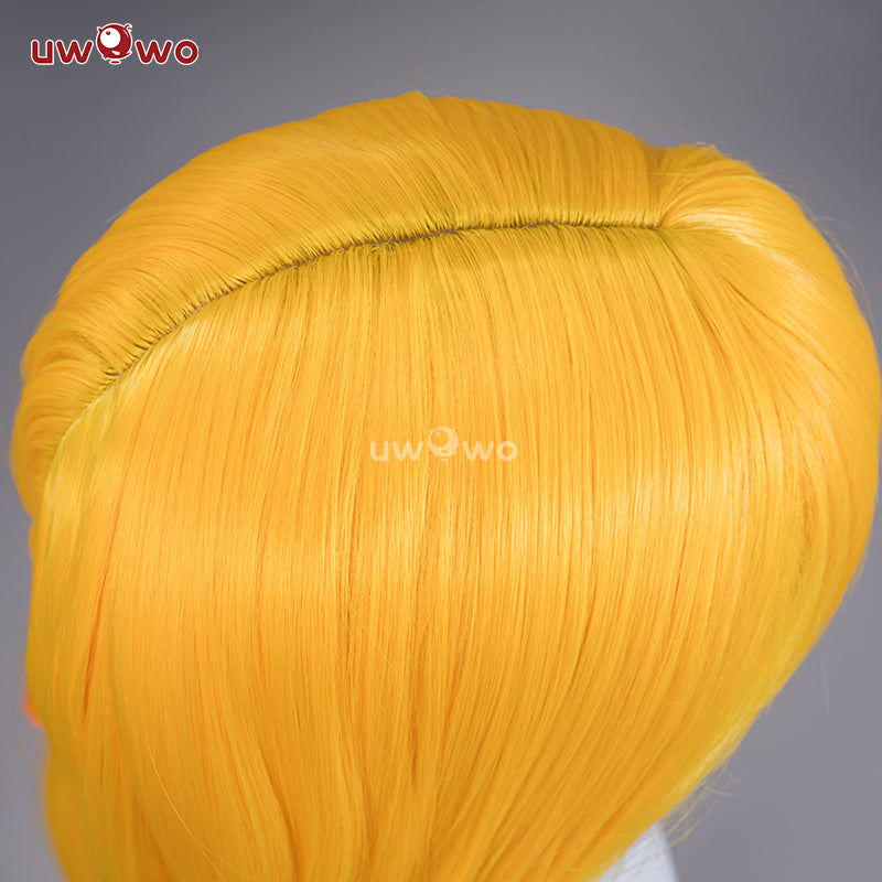 【Pre-sale】Uwowo Winx Club Stella Cosplay Wig Fairy Wings Princess Cosplay Wig Yellow Long Hair