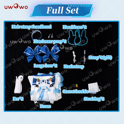 INSTOCK Uwowo Azur Lane Laffey II Bunny Cosplay Costume