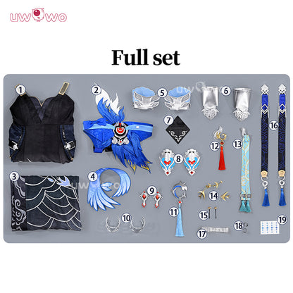 Uwowo Collab Series: Deluxe Yangyang Xuanling Wuthering Waves WUWA Cosplay Costume S-XL