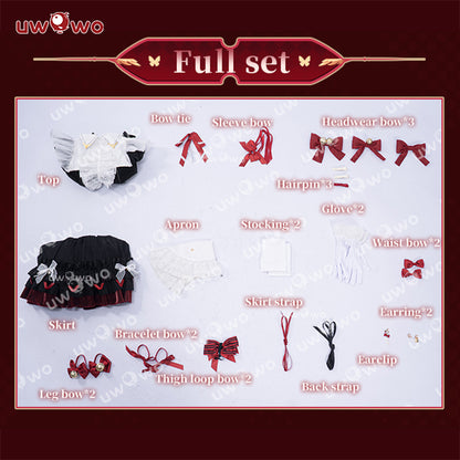 AUG PRESALE Uwowo Chisa Fallen Wonderland Wuthering Waves WUWA Cosplay Costume