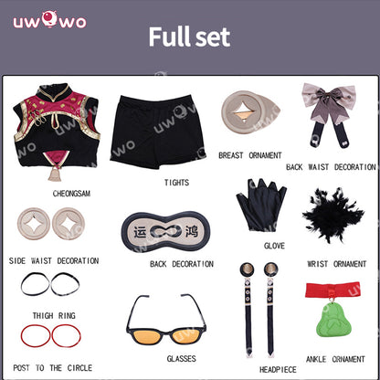 Uwowo Collab Series: Game Zenless Zone Zero/ZZZ NPC Sweety Yum Cha Sin Cosplay Costume XS-3XL