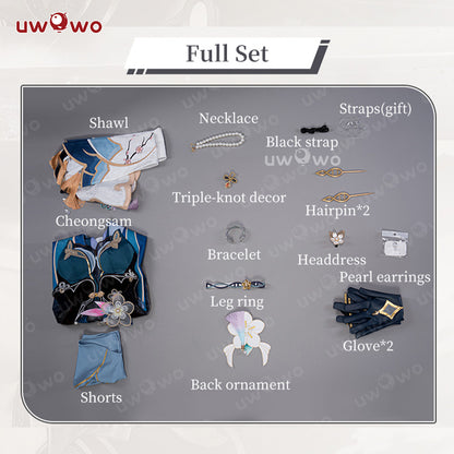 S-3XL Uwowo Honkai Star Rail Ruan Mei RuanMei HSR Cosplay Costume