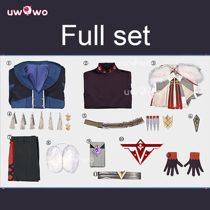 Uwowo Collab Series: Genshin Impact Snezhnaya Alyosha Cosplay Costume Size S-3XL