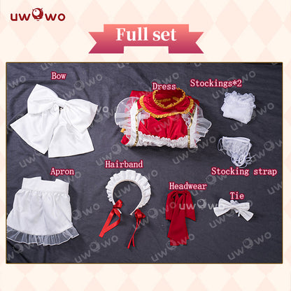 INSTOCK S-3XL Uwowo Game Fate/Grand Order FGO Nero Maid Cosplay Costume