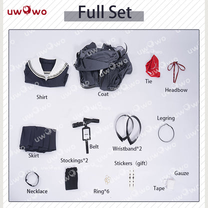 Uwowo Wuthering Waves Chisa Cosplay Costume S-3XL