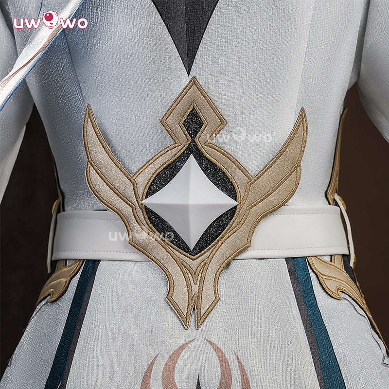 Uwowo Collab Series: Genshin Impact Aether Traveler Skin As Heaven and Earth Are Made Anew Male Cosplay Cosutme XS-2XL
