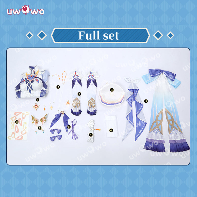 Uwowo Collab Series: Genshin Impact Nicole Reeyn 'N' Hexenzirkel Cosplay Costume XS-2XL