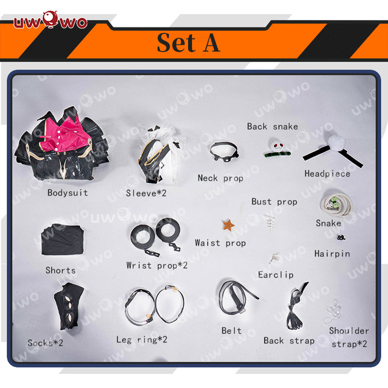 MARCH PRESALE Uwowo Plus Size Zenless Zone Zero/ZZZ Cissia Thiren Snake Leather Cosplay Costume S-3XL