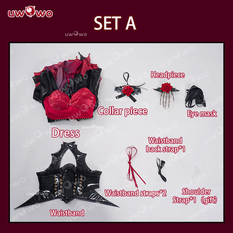 JUL PRESALE Uwowo Game Wuthering Waves Phrolova Night Tales Dress WuWa Cosplay Costume