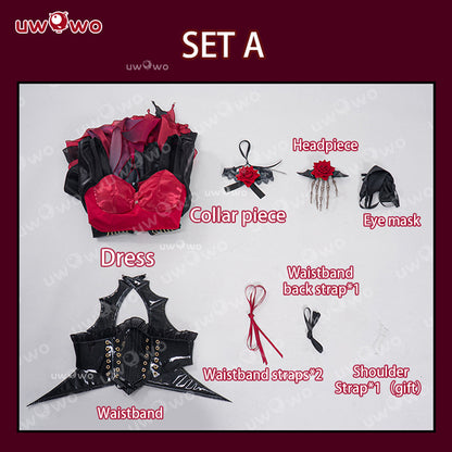 JUL PRESALE Uwowo Game Wuthering Waves Phrolova Night Tales Dress WuWa Cosplay Costume