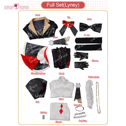 Uwowo Collab Series: Game Genshin Impact × KFC Collab Lynette Lyney Cosplay Costume