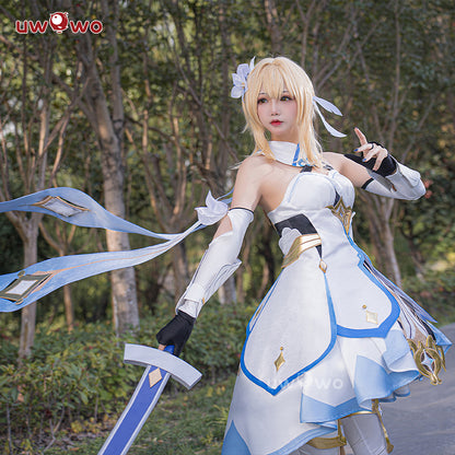 [Last Batch]【In Stock】Uwowo Genshin Impact Lumine Traveler LED Female Lumine Cosplay Costumes