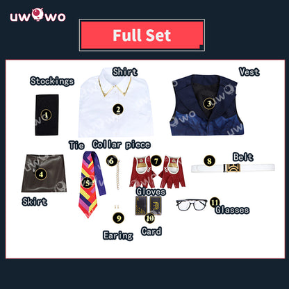 Uwowo Collab Series: Game Valorant Female Chamber Cosplay Costume