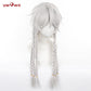 Uwowo Game Identity V Ithaqua Night Watch Morningstar Cosplay Wig Long Silver Hair