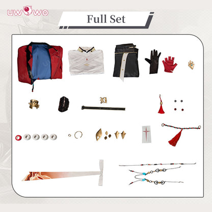 Uwowo Collab Series: Mortenax Blade SP Honkai Star Rail Male Cosplay Costume S-XL