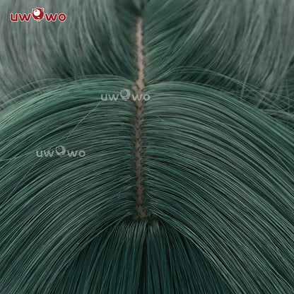 Uwowo Anime The Apothecary Diaries Maomao Cosplay Wig Long Dark Green Hair
