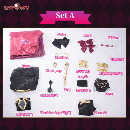 S-3XL Uwowo Game Fate/Grand Order FGO Lancer Ereshkigal Stage 1 Cosplay Costume